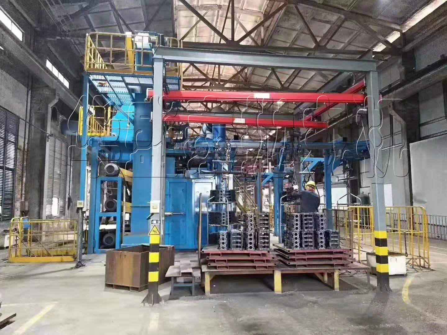 hst38系列多工位吊鏈式拋丸機好用嗎，大家來說說